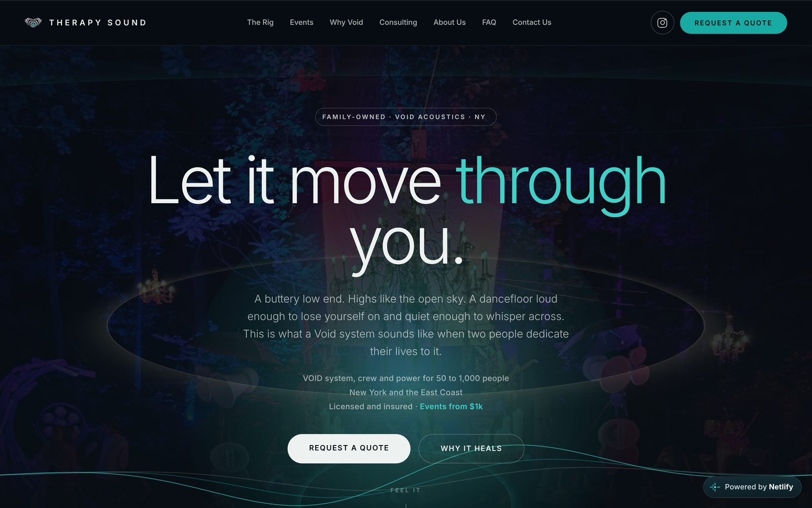 Therapy Sound website (opens in a new tab)