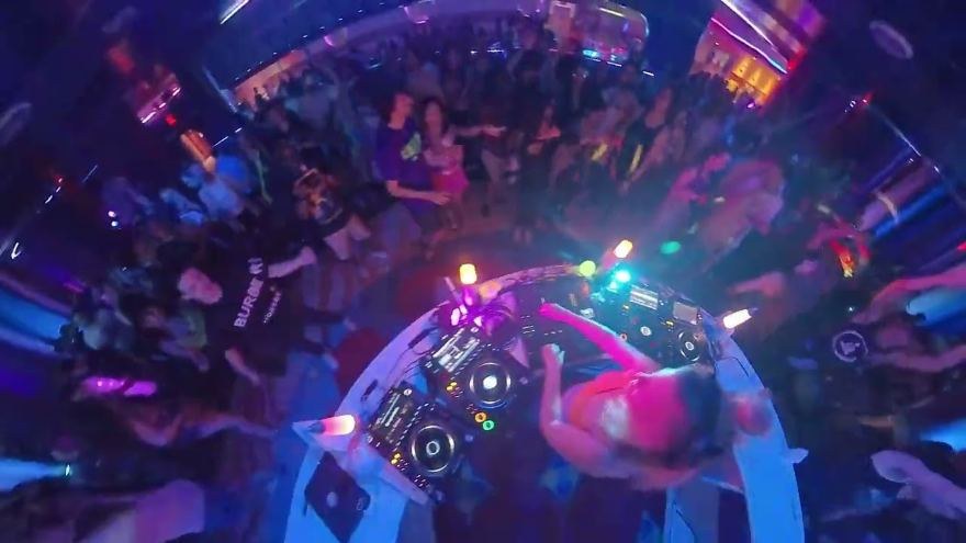 Video still: The booth at Deep Playa 2024, Xanadu